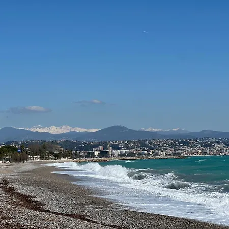 Studio Front De Mer A 10Metres De La Plage * Villeneuve-Loubet